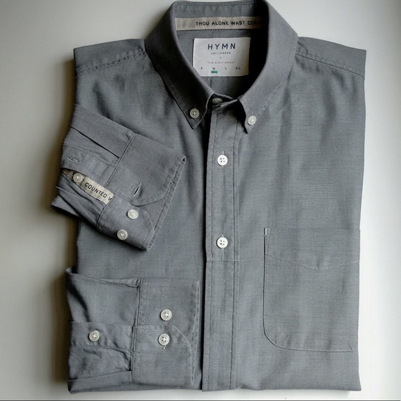 Hymn Button Down Shirt EUC - Picture 1 of 6